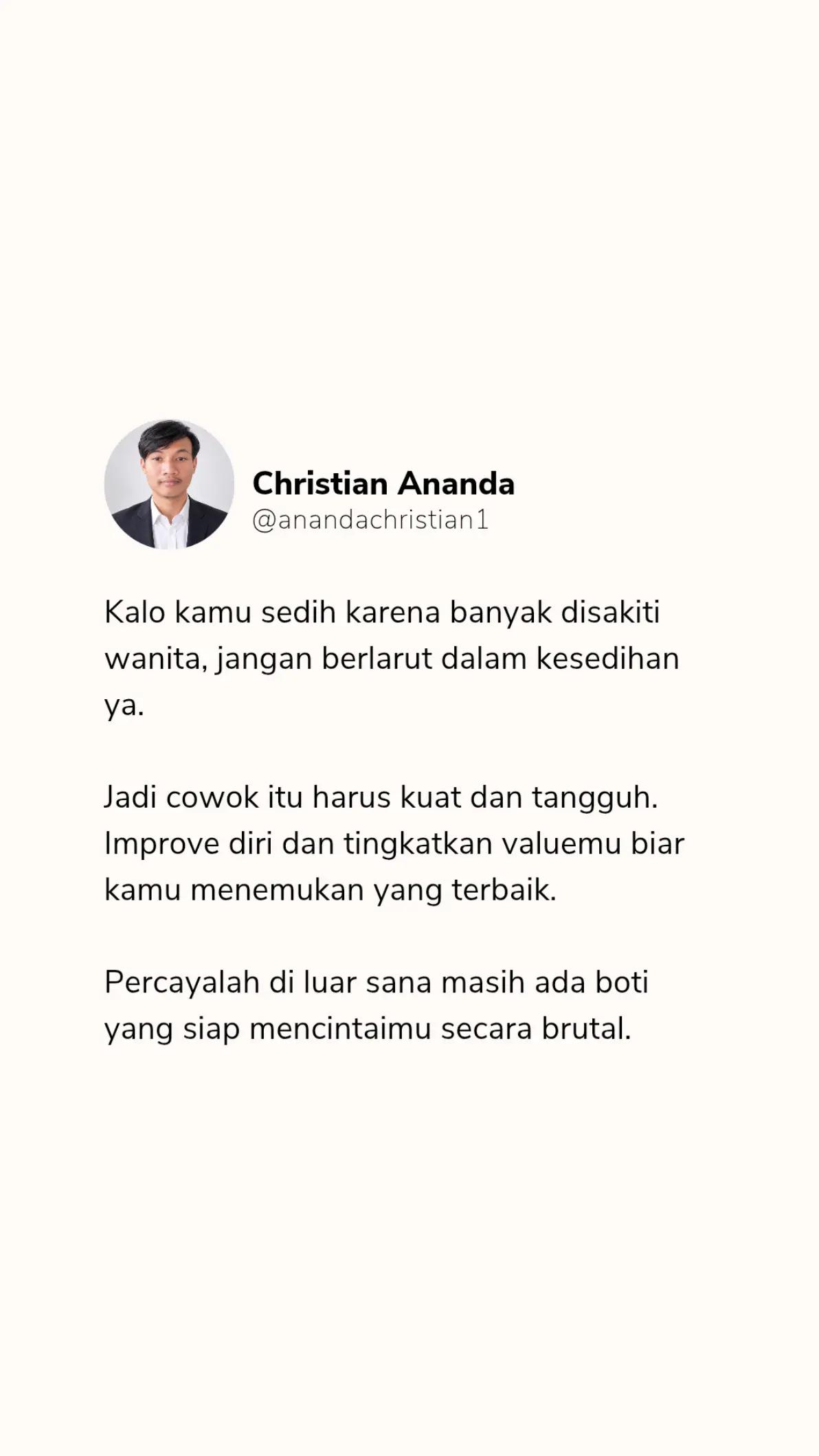 @Anandachristian