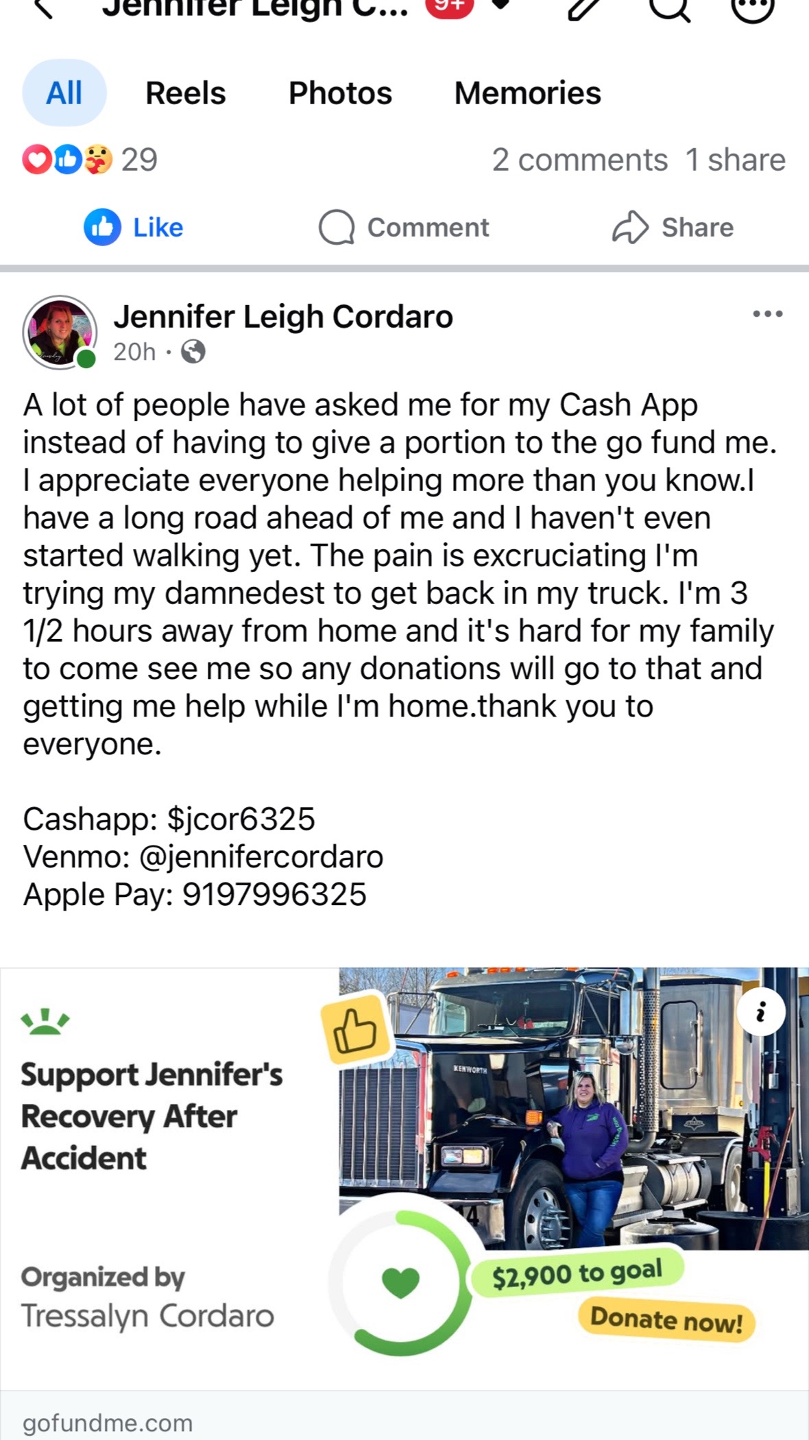 @🐝truckerjenniferNC