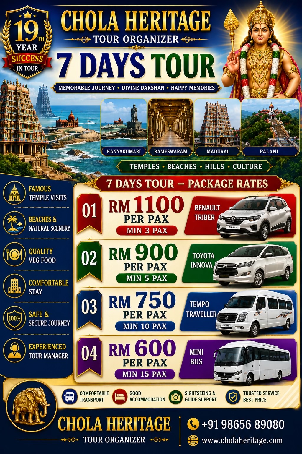 @Chola Heritage Tours & Resorts