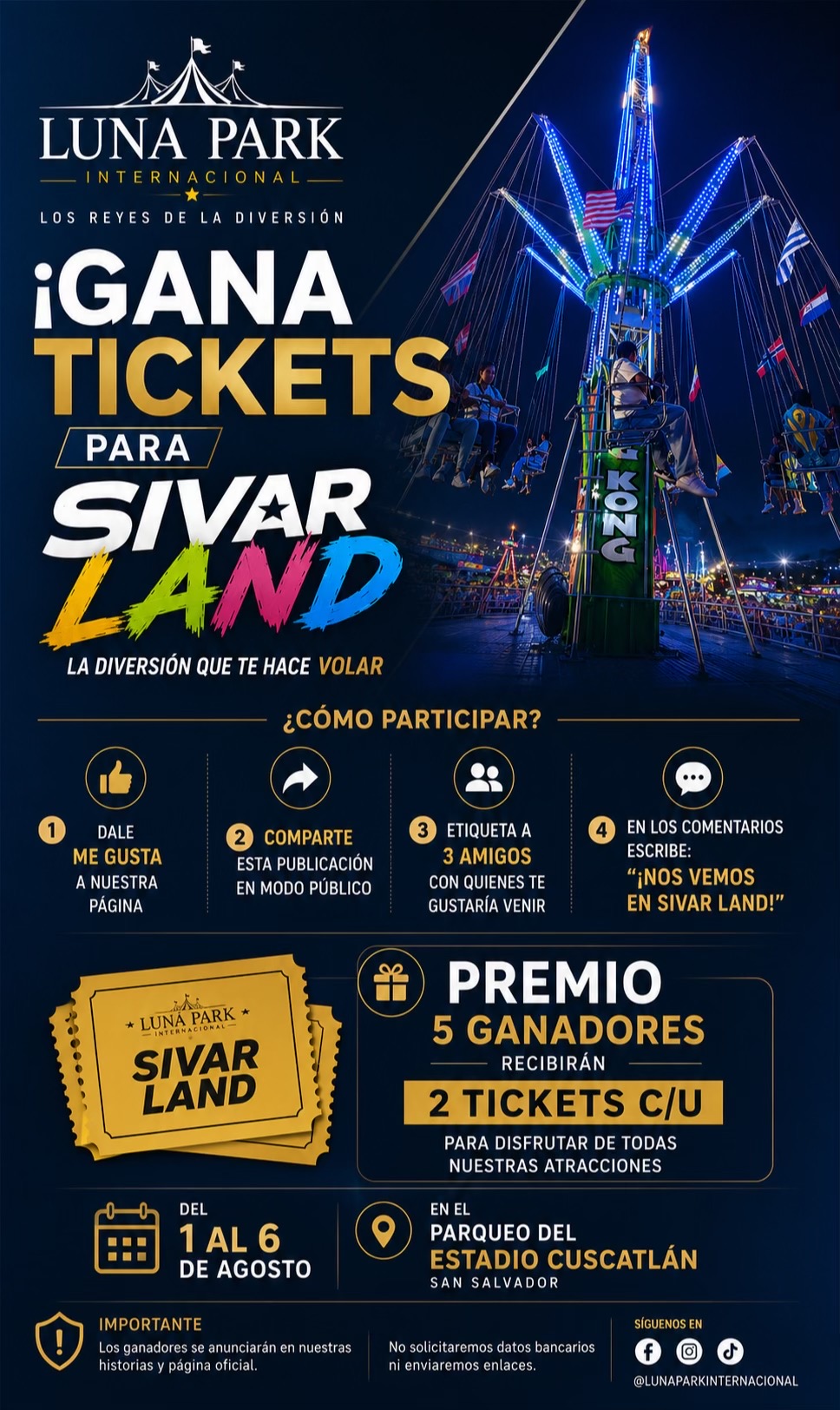 @lunapark internacional oficial