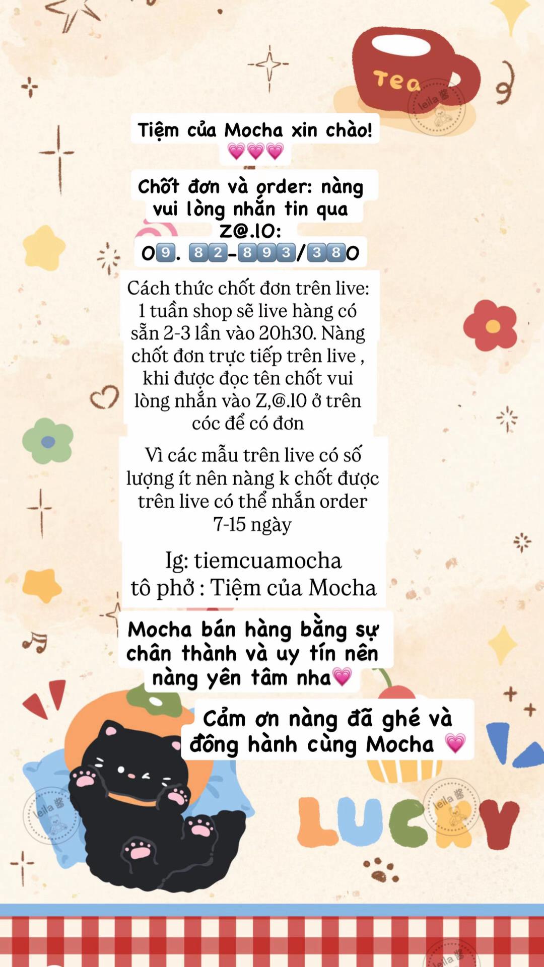 @TIỆM CỦA MOCHA