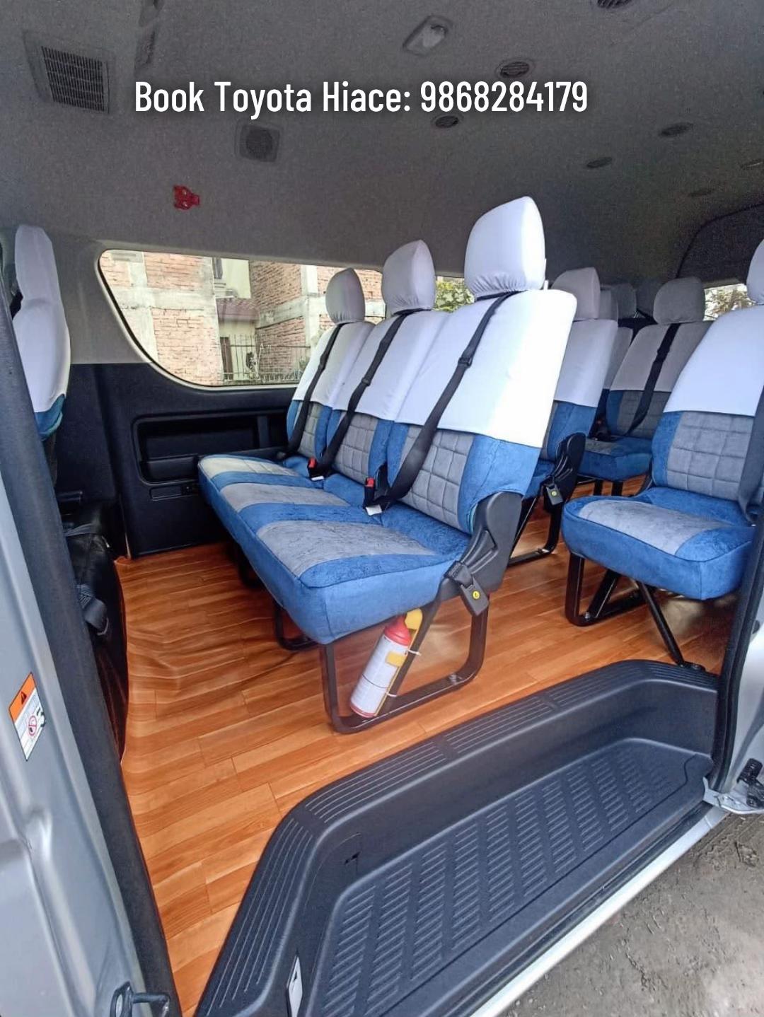@Toyota Hiace Rental Service
