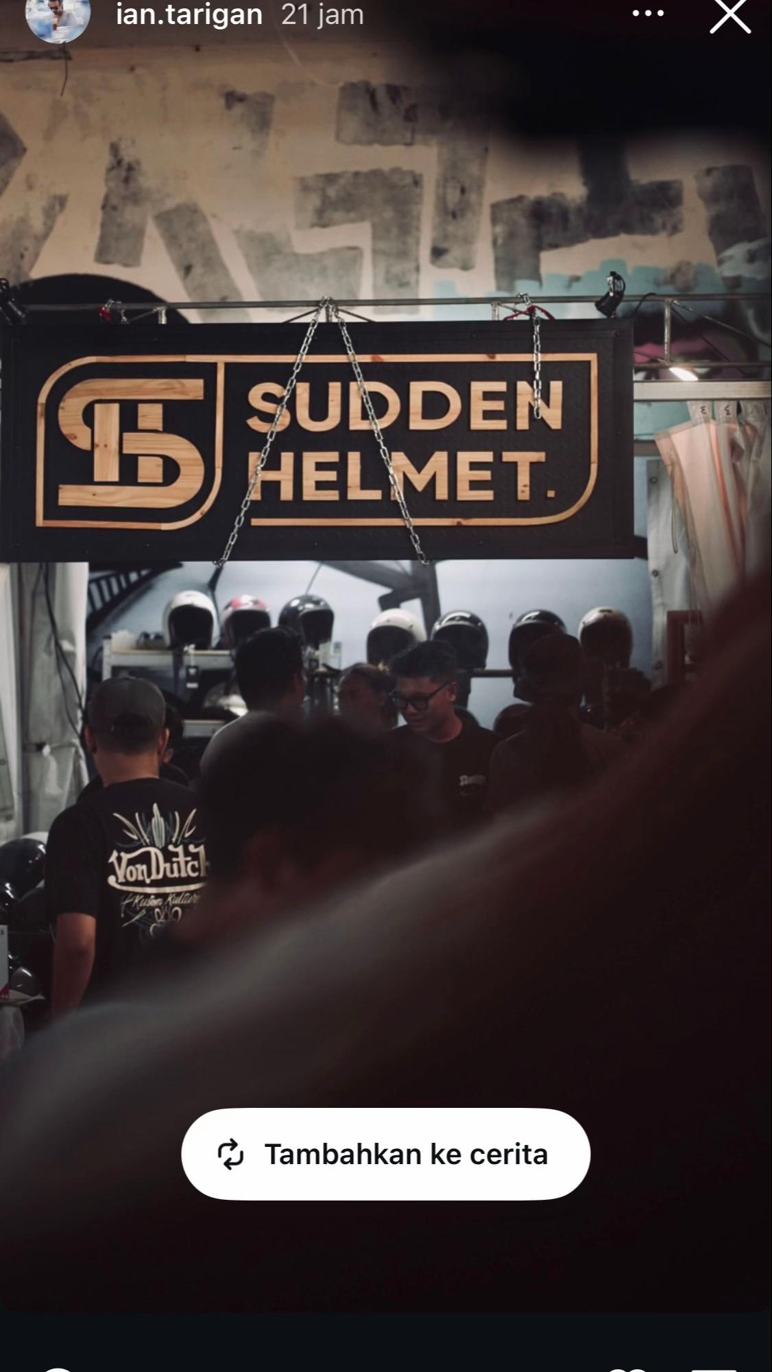 @Sudden helmet bali