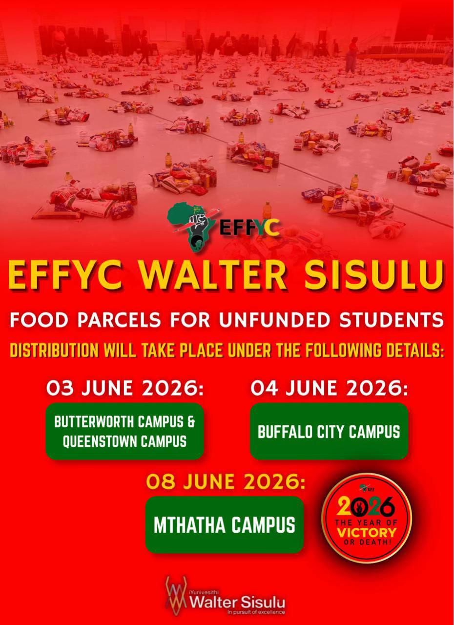 @EFFYC_WSU_MTHATHA Campus