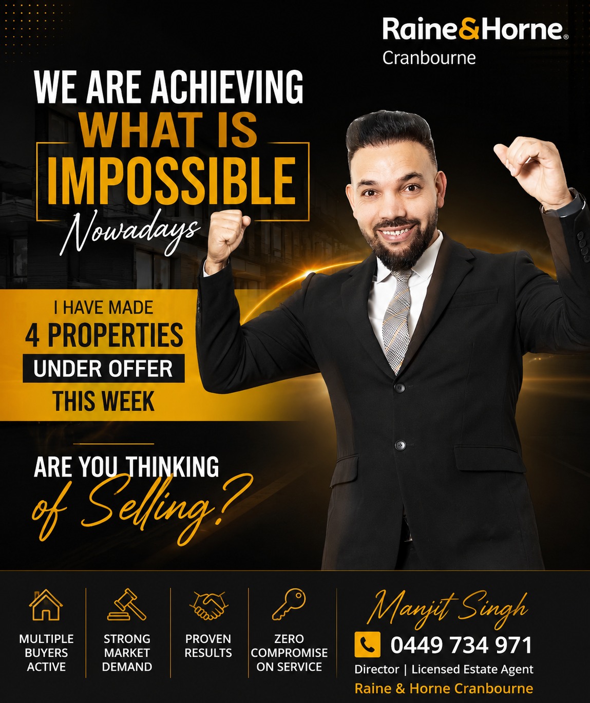 @Manjit Singh Agent in Casey.