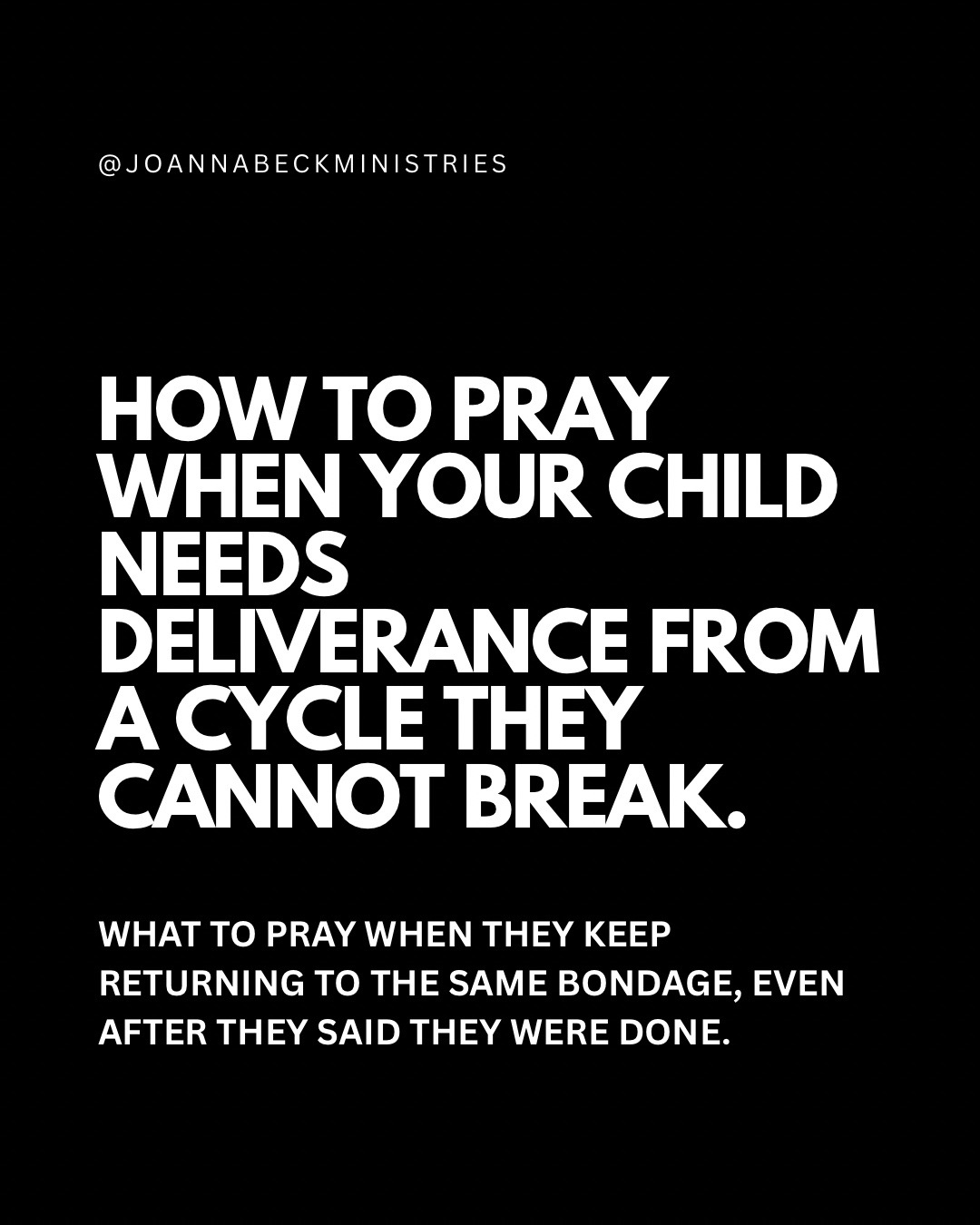@Joanna Beck Ministries