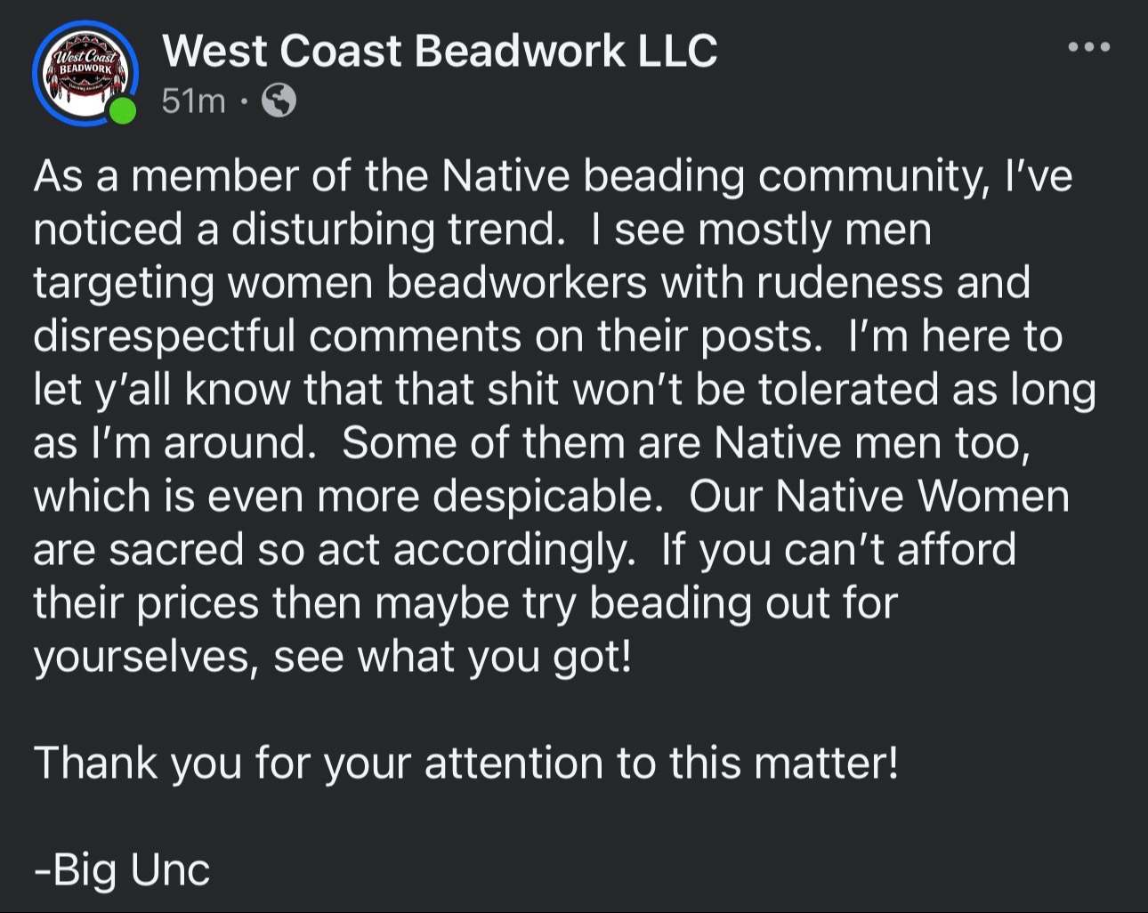 @West Coast Beadwork LLC❌