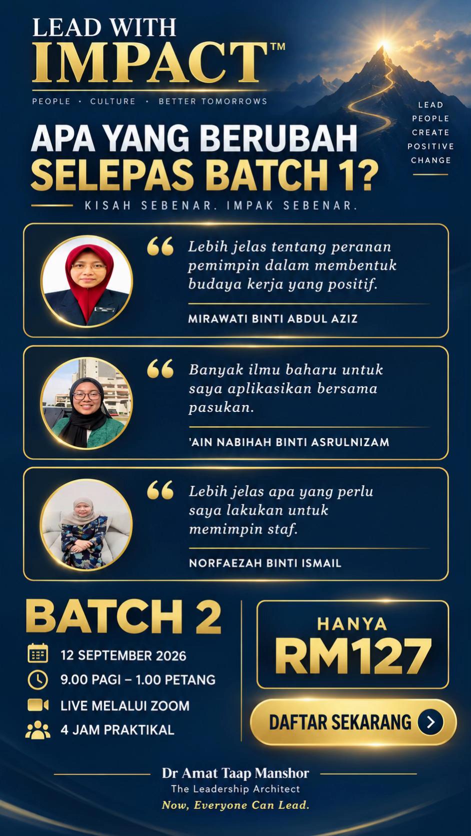 @Dr Amat Leadership Architect