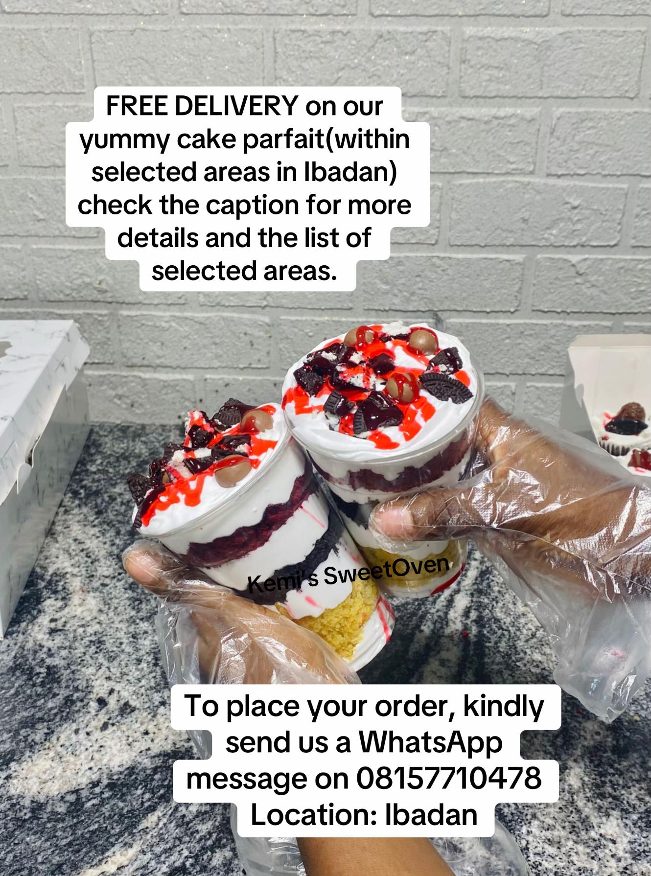 @Kemi SweetOven/Ibadan baker