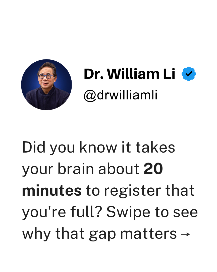 @Dr. William Li