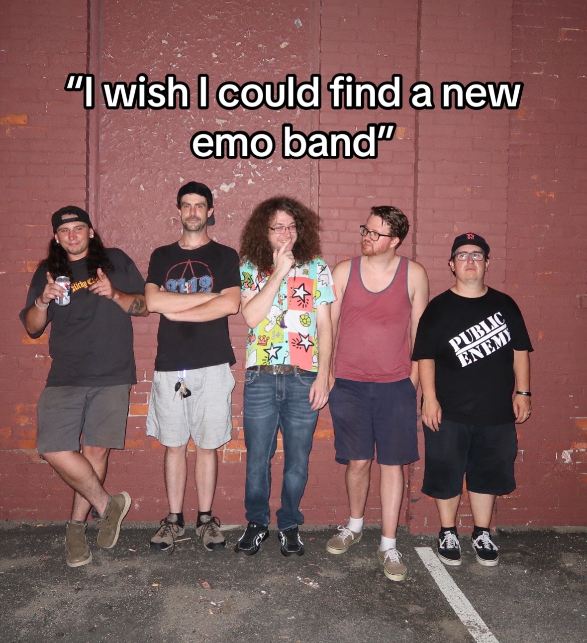 @nevergonnamakeitband