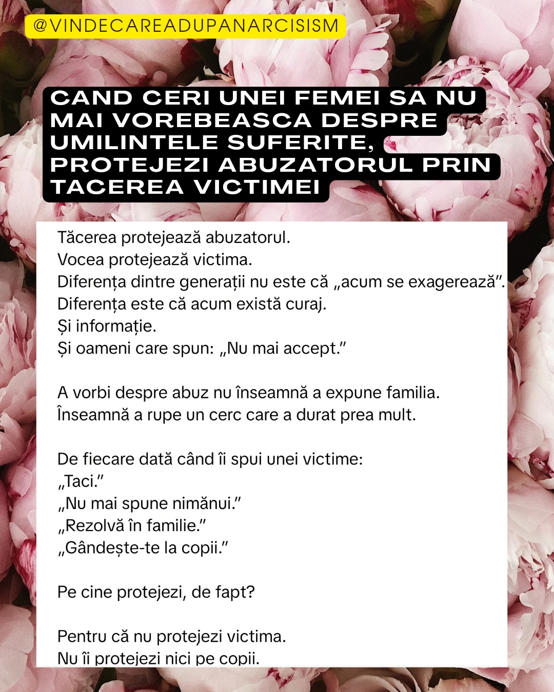 @VindecareaDupaNarcisism