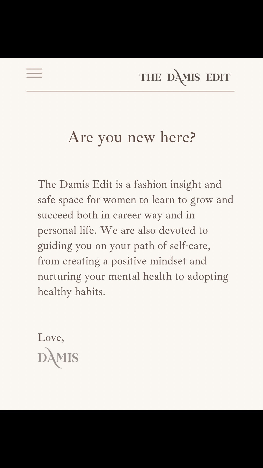 @The Damis Edit