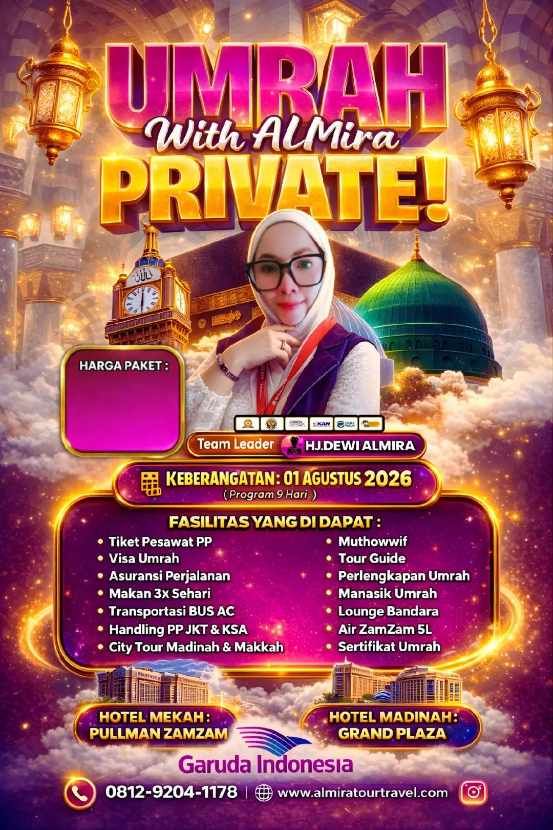 @hj dewi almira tour leader
