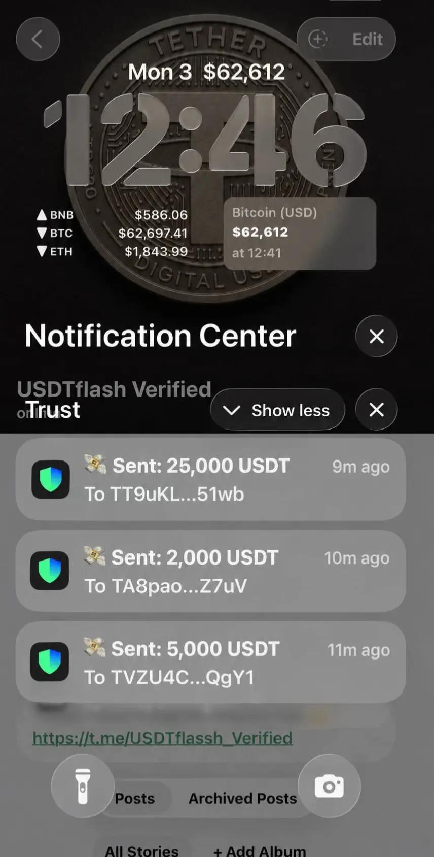 @USDT FLASH VERIFIED