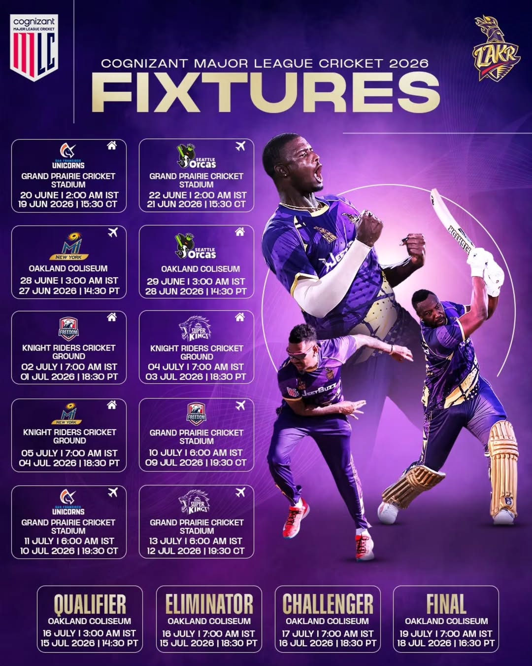 @Los Angeles Knight Riders