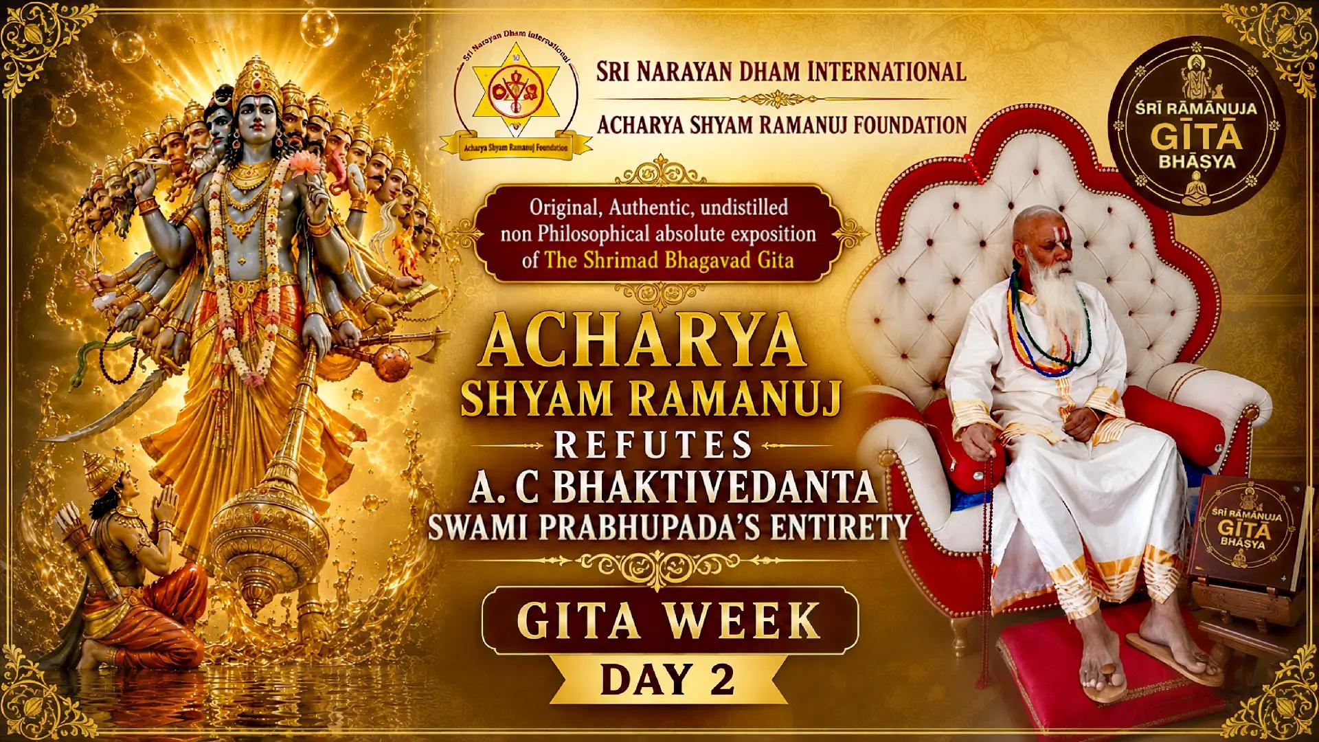 @Acharya Shyam Ramanuj