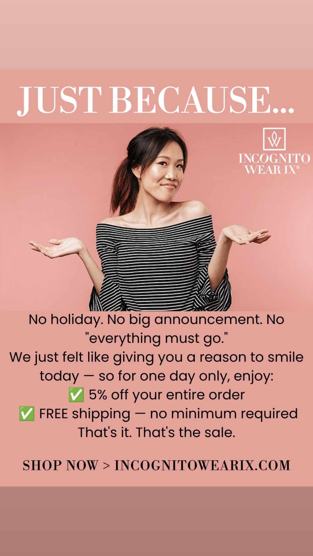 @Incognito Wear IX