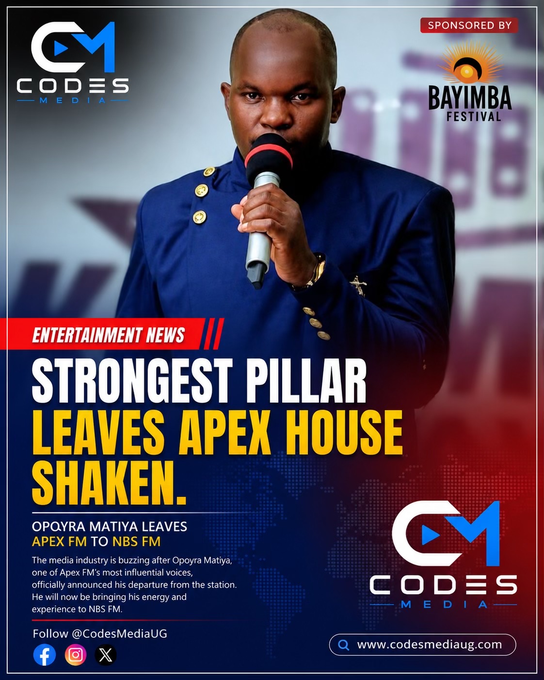 @CodesMedia(JINJA CITY)