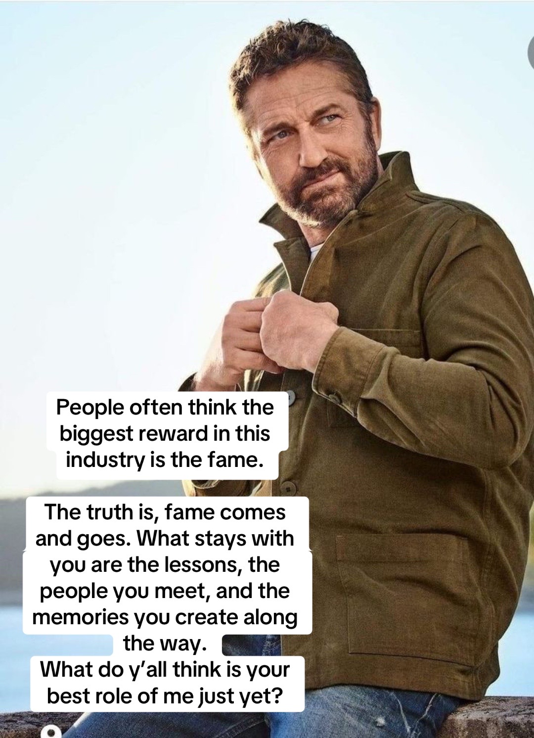 @Gerard butler