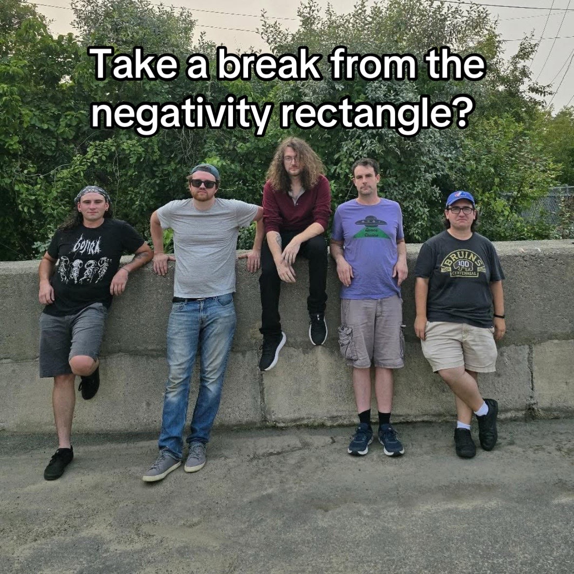 @nevergonnamakeitband