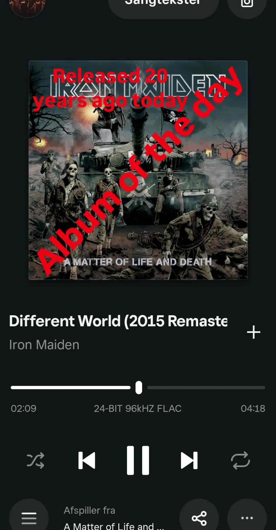 @Album of the day