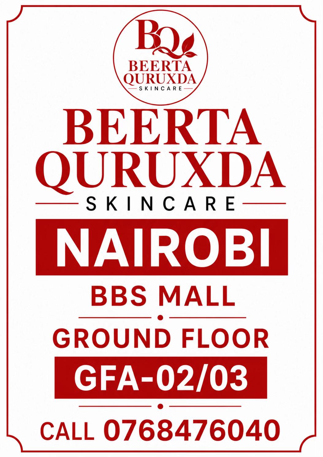 @🍎BEERTA QURUXDA SKINCARE 🍎