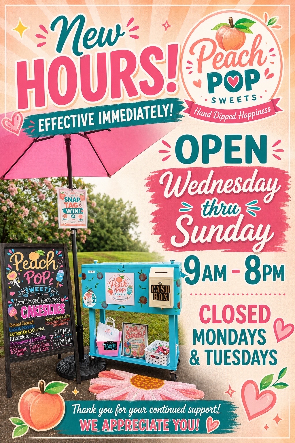 @Peach Pop Sweets