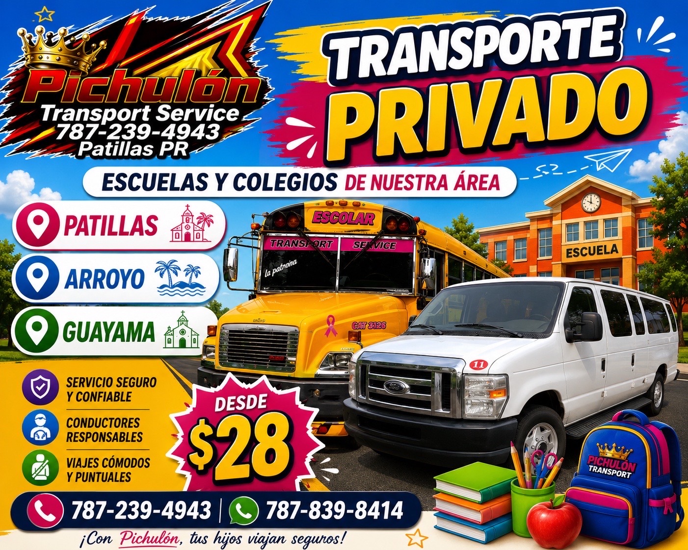 @Pichul&oacute;n Transport service
