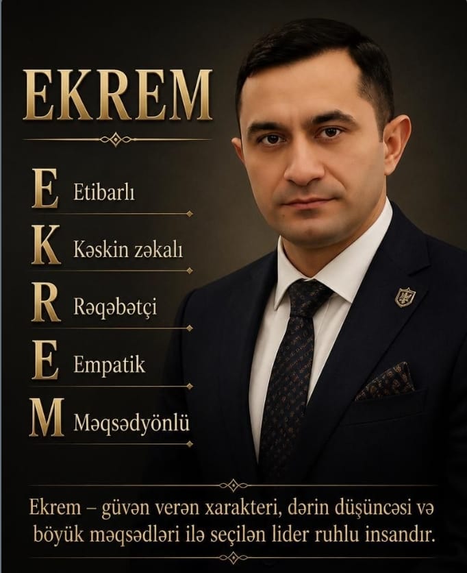 @Əkrəm Həsənov
