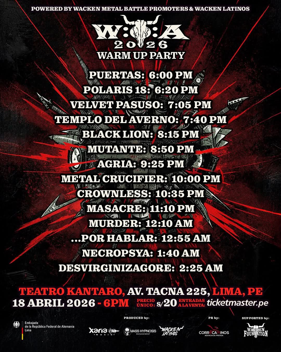 @Metal Warriors Perú