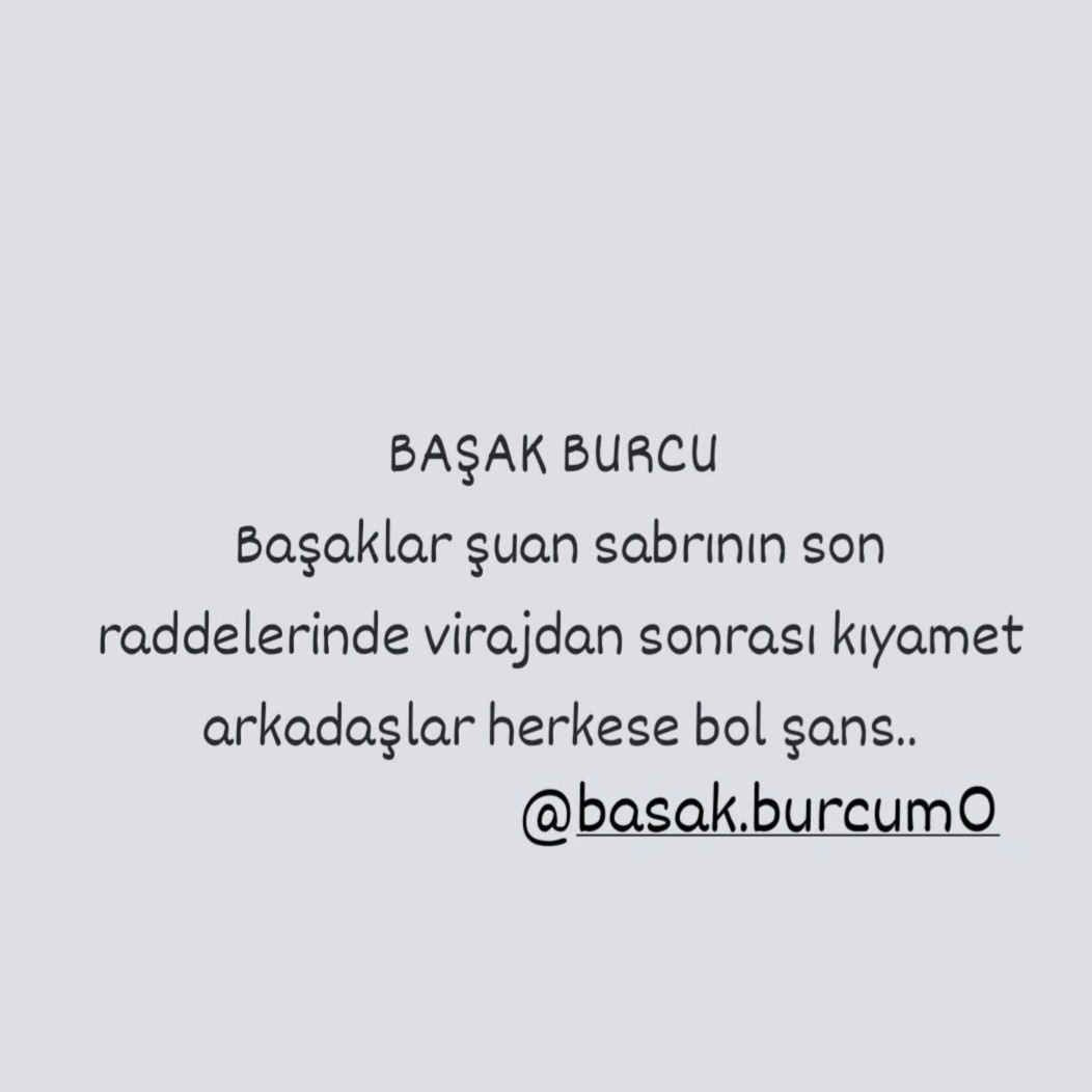 @♍ Başak Burcu ♍
