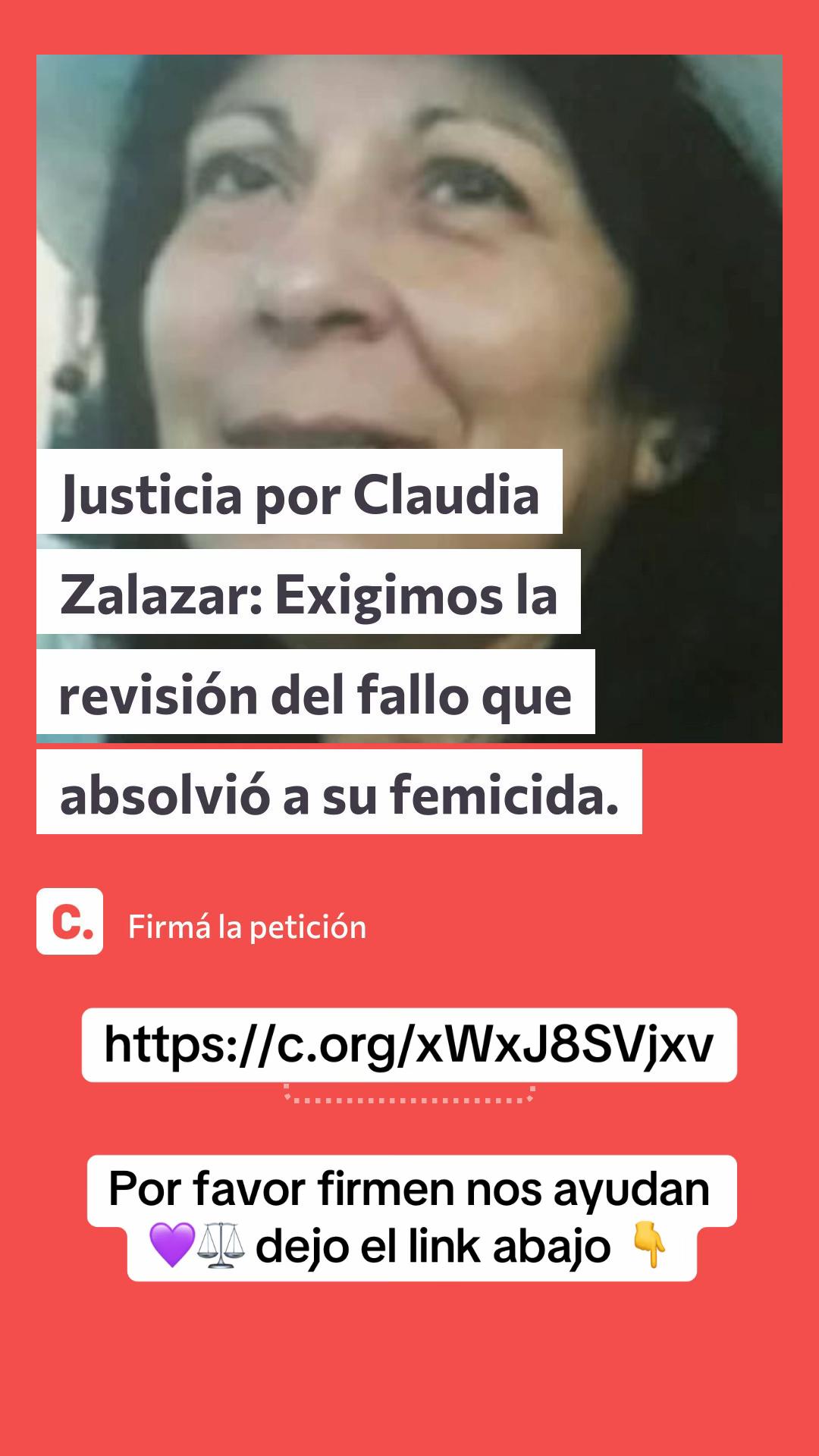 @Justicia por Claudia Zalazar