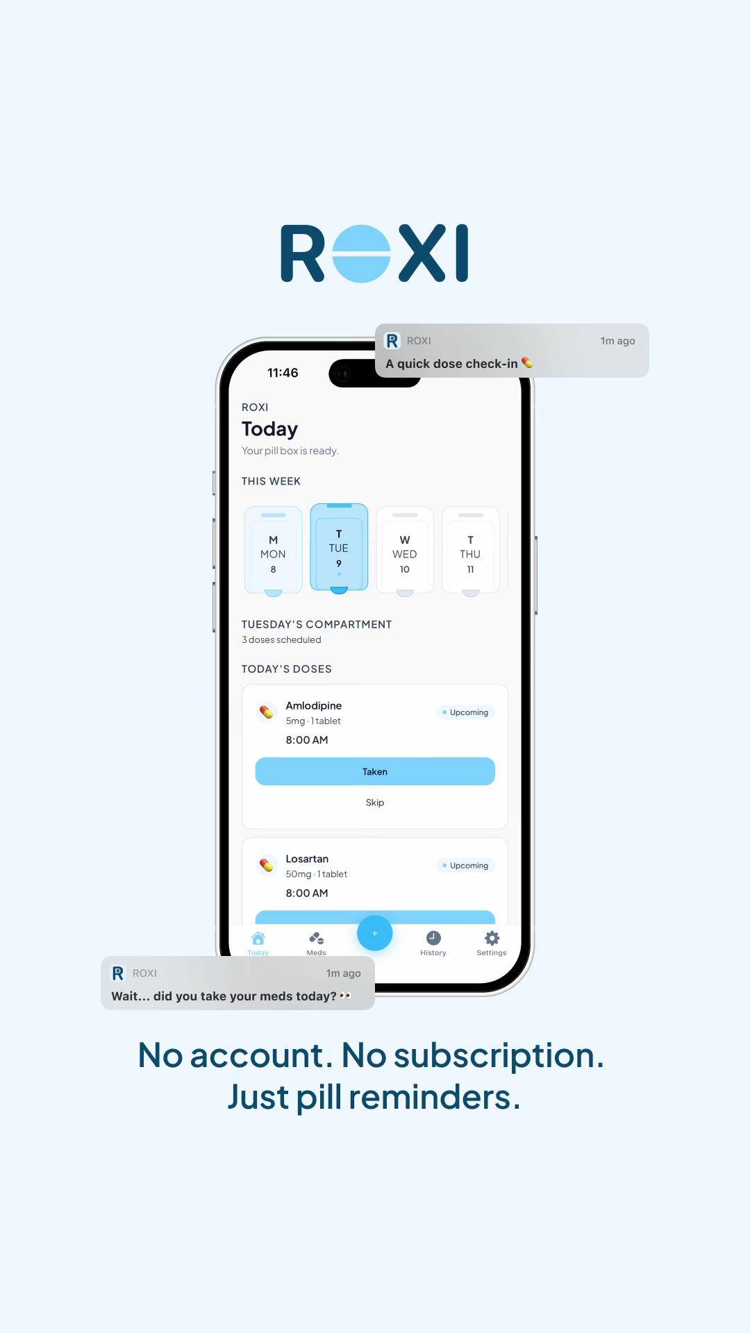 @Roxi - Pill Reminder