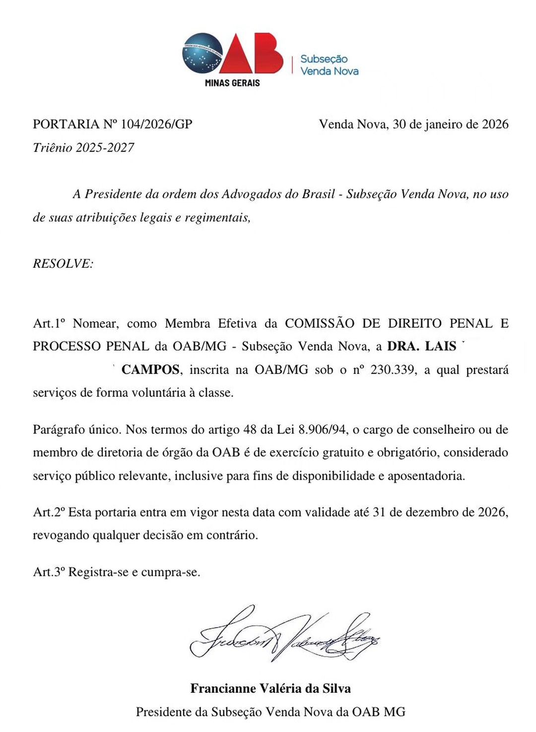 @Lais Campos/ ADVOGADA ⚖️