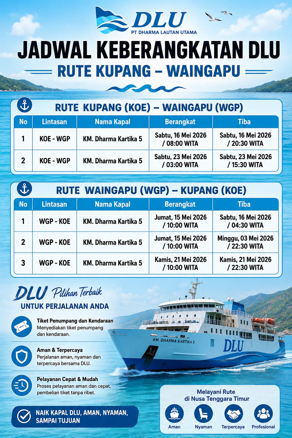@AGEN RESMI TIKET- KAPAL LAUT