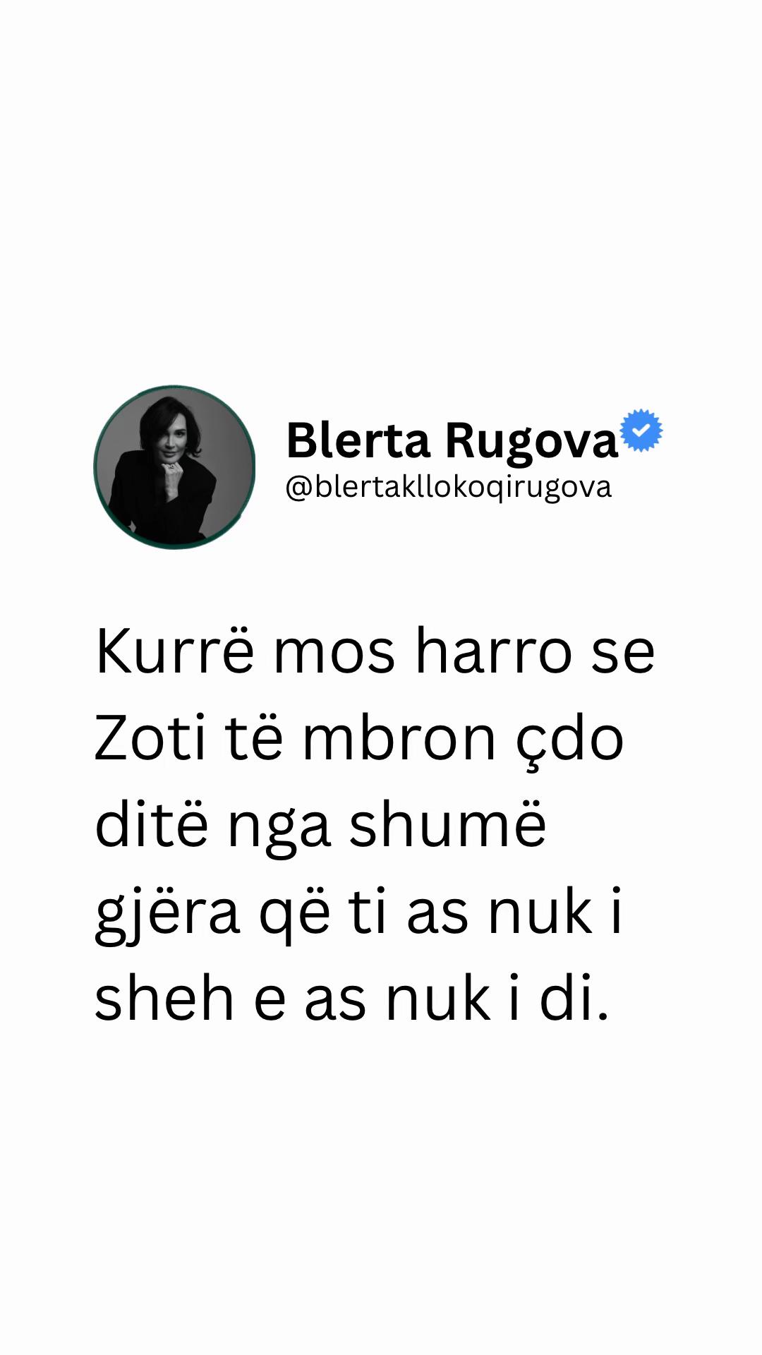 @Blerta Kllokoqi Rugova