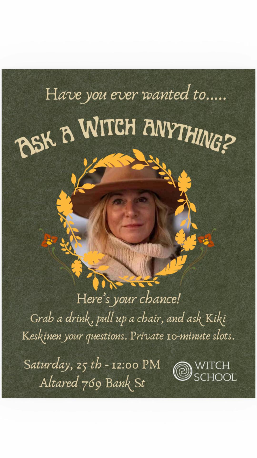 @WitchSchool.ca ๐จ๐ฆ