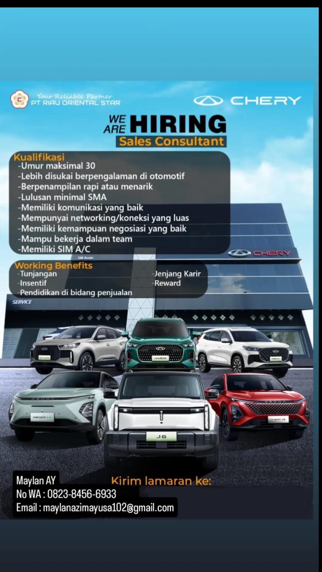 @Maylan Chery Pekanbaru