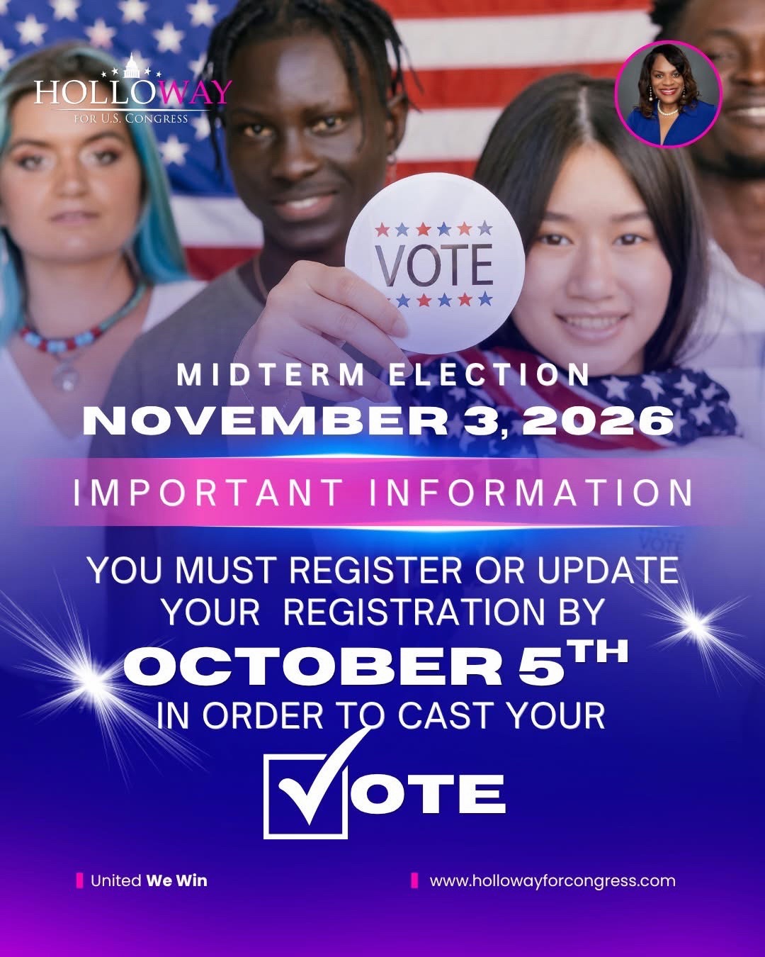@LjHollowayforCongress