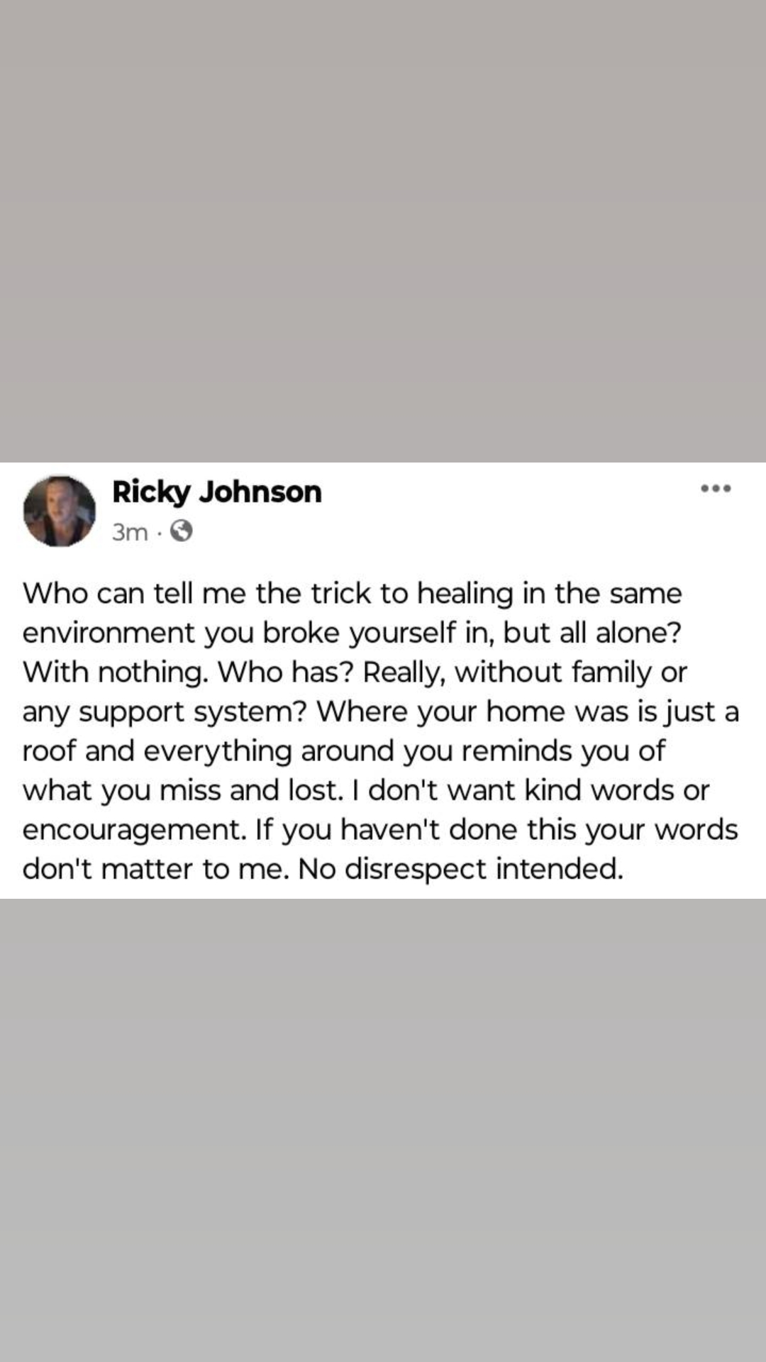 @Ricky Johnson