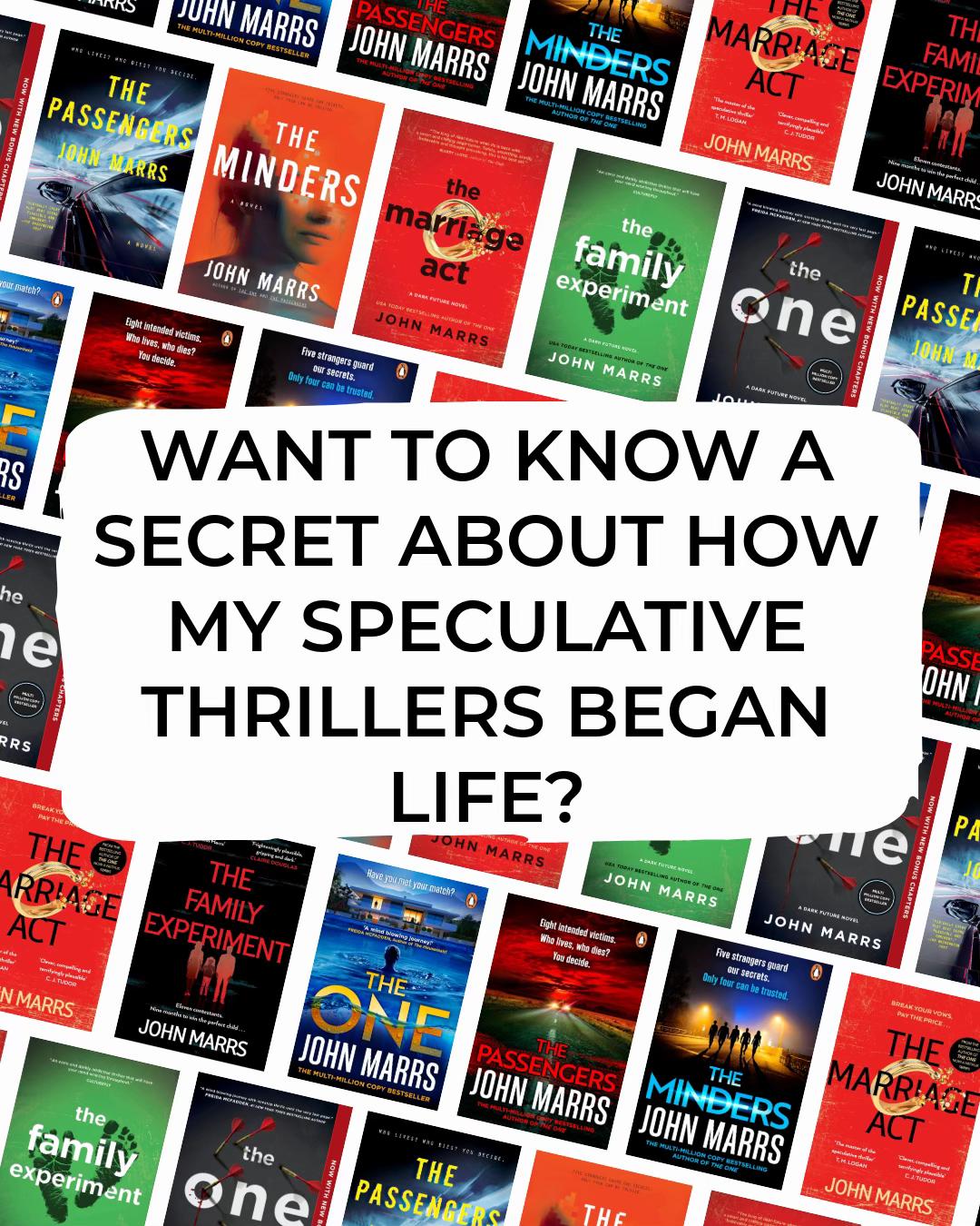 @John Marrs📚Thriller Author