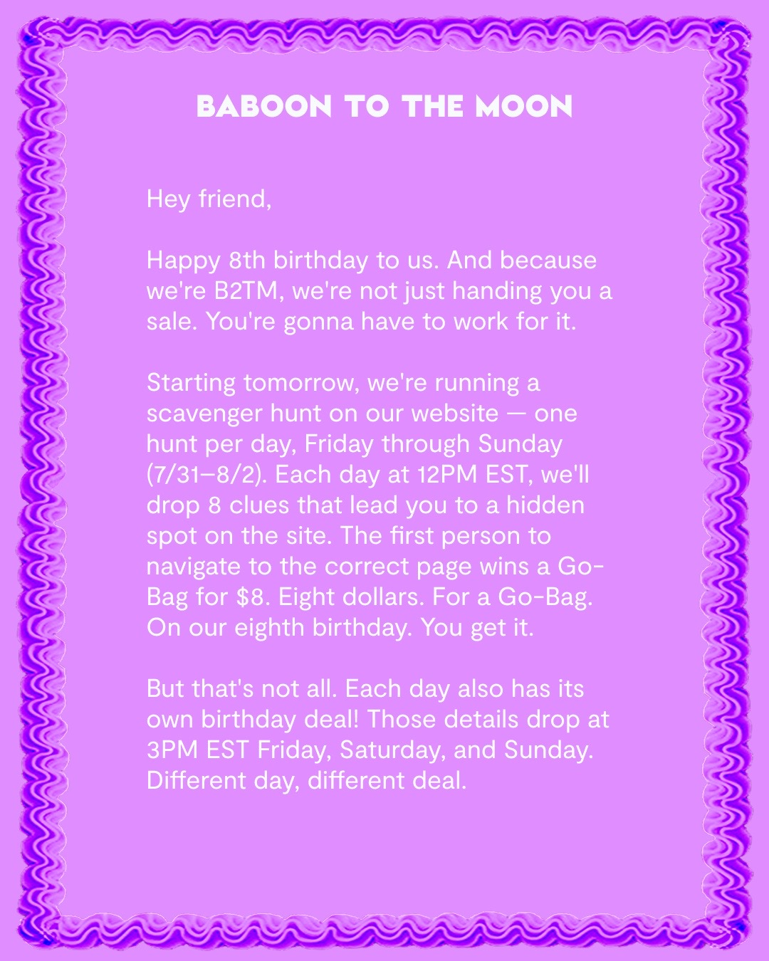 @BABOON TO THE MOON