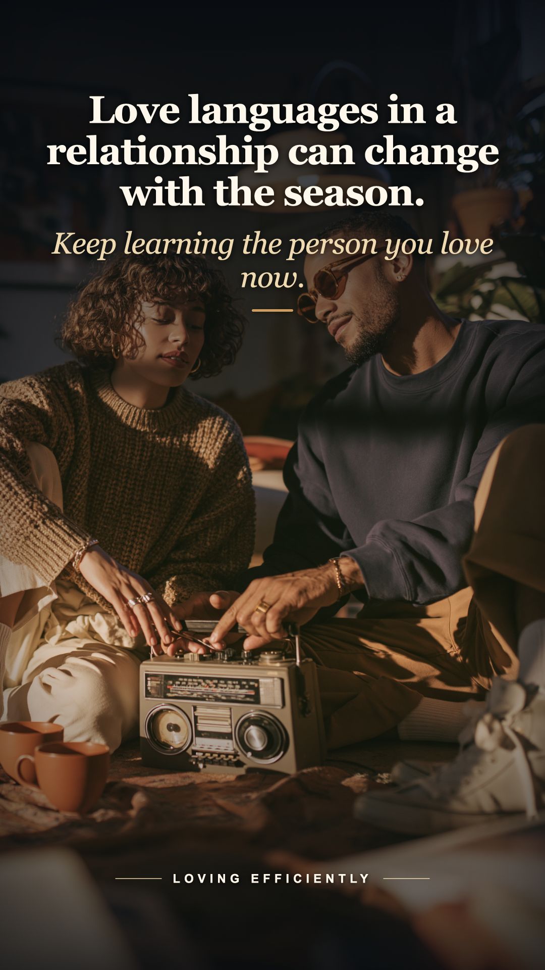 @Loving efficiently