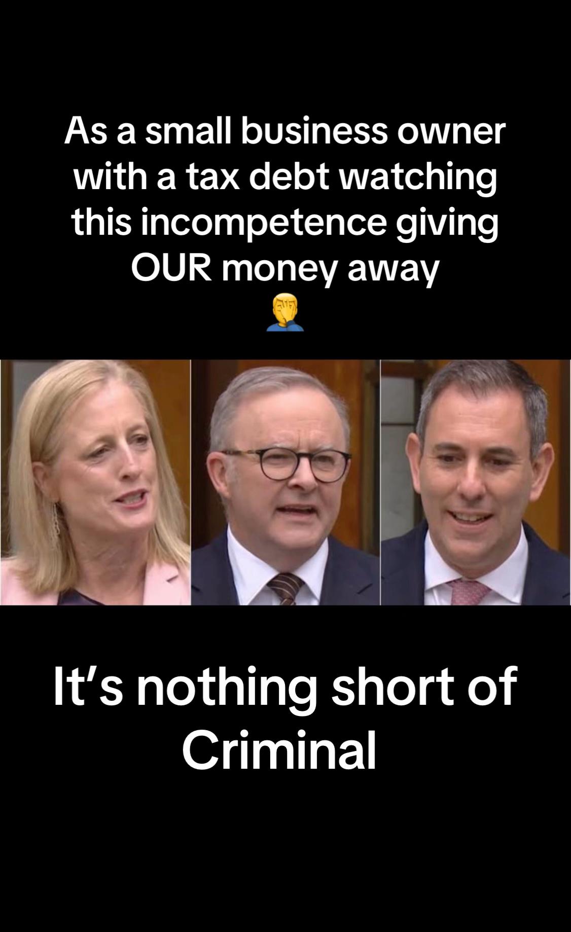 @Australian taxpayer ❌