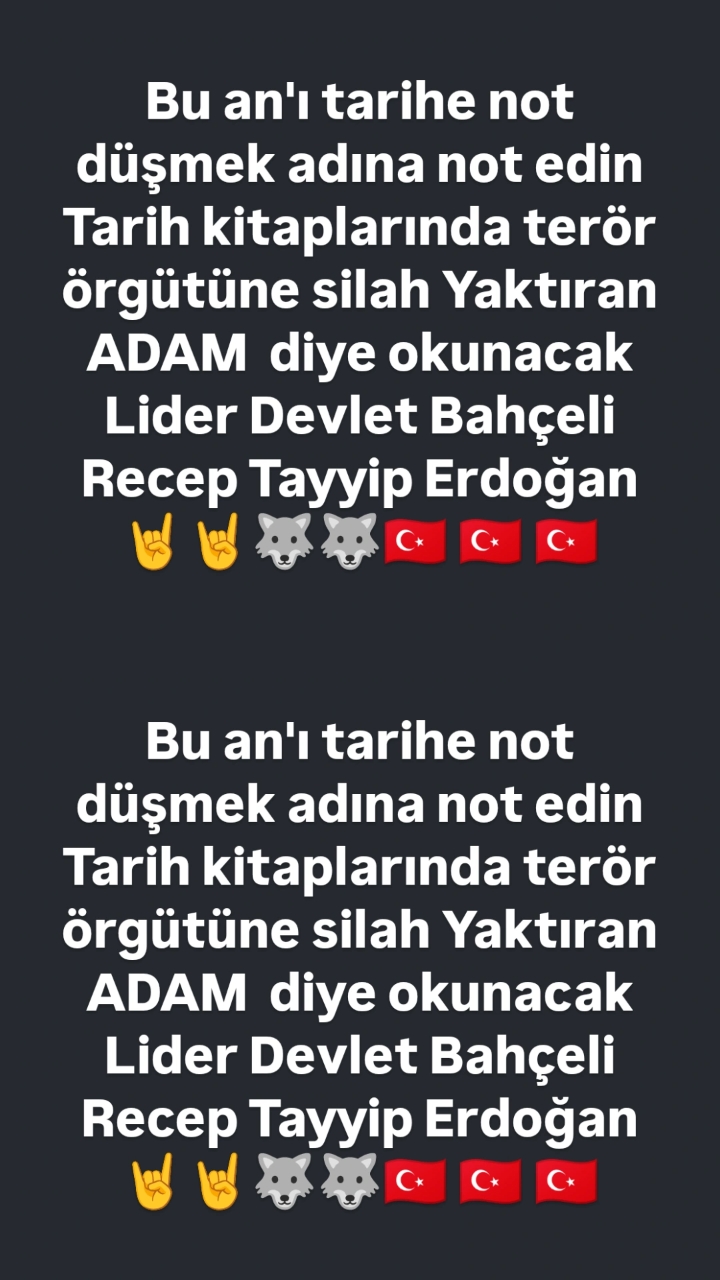 @༺🐺Bizim🇹🇷Bu🇹🇷Vatan 🐺