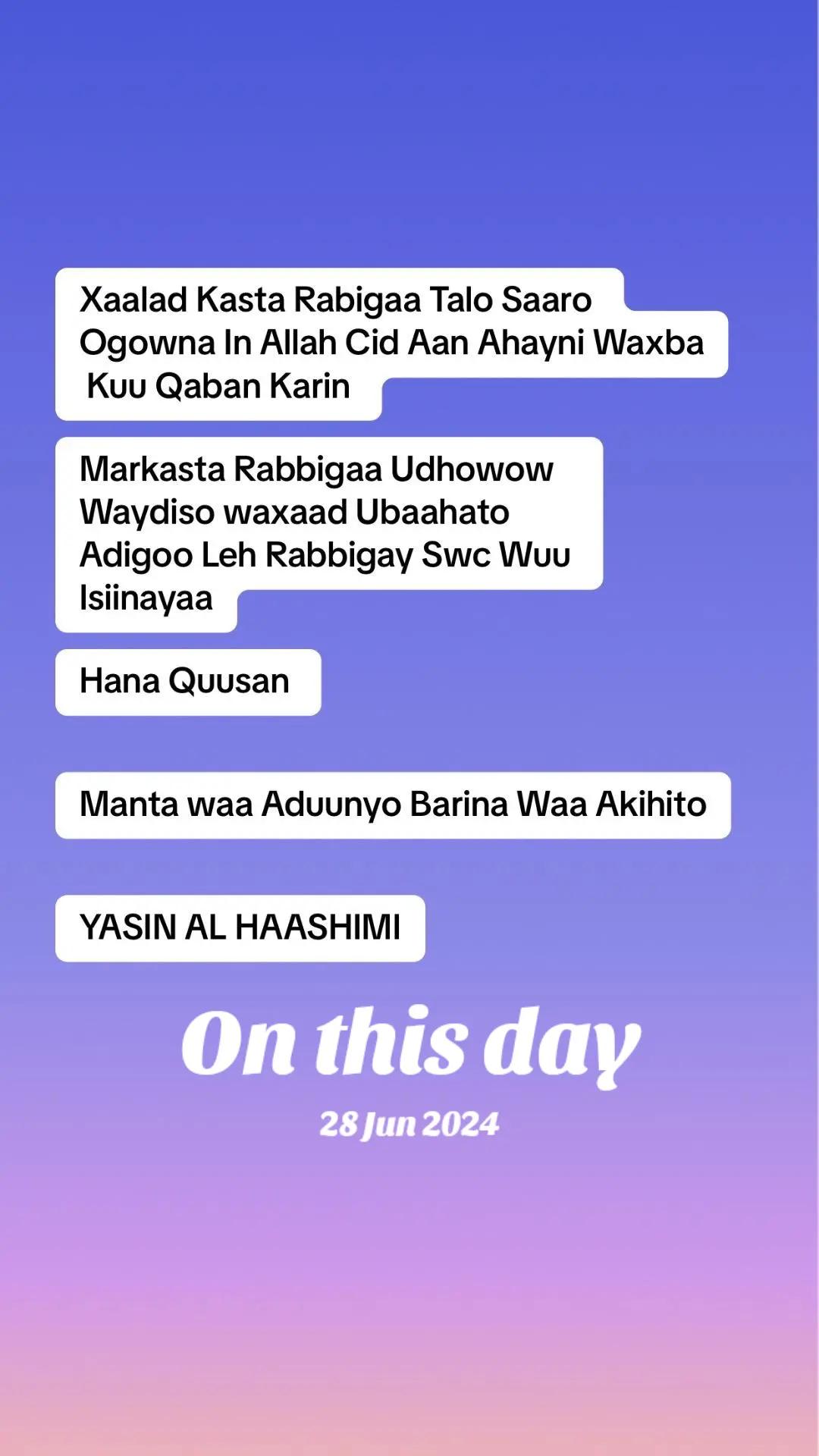 @🌹YASIN AL HAASHIMI🌹
