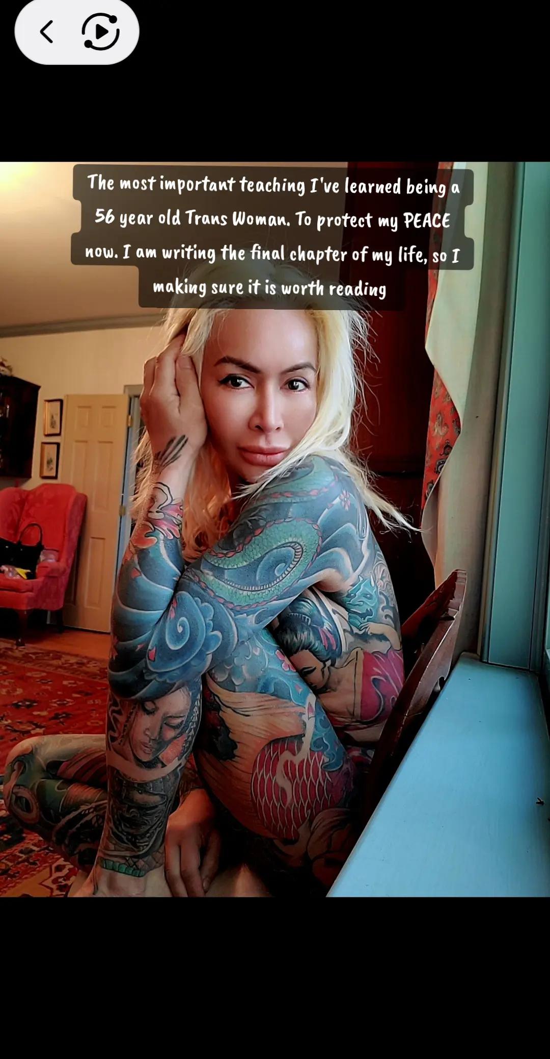 @Tattooed Asian Trans