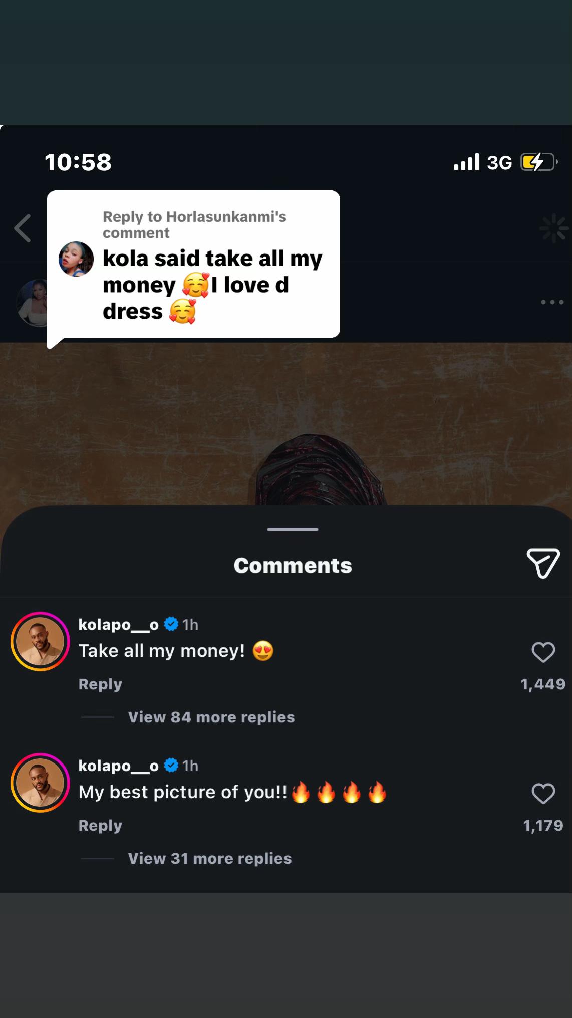 @Kola X Imisi moment