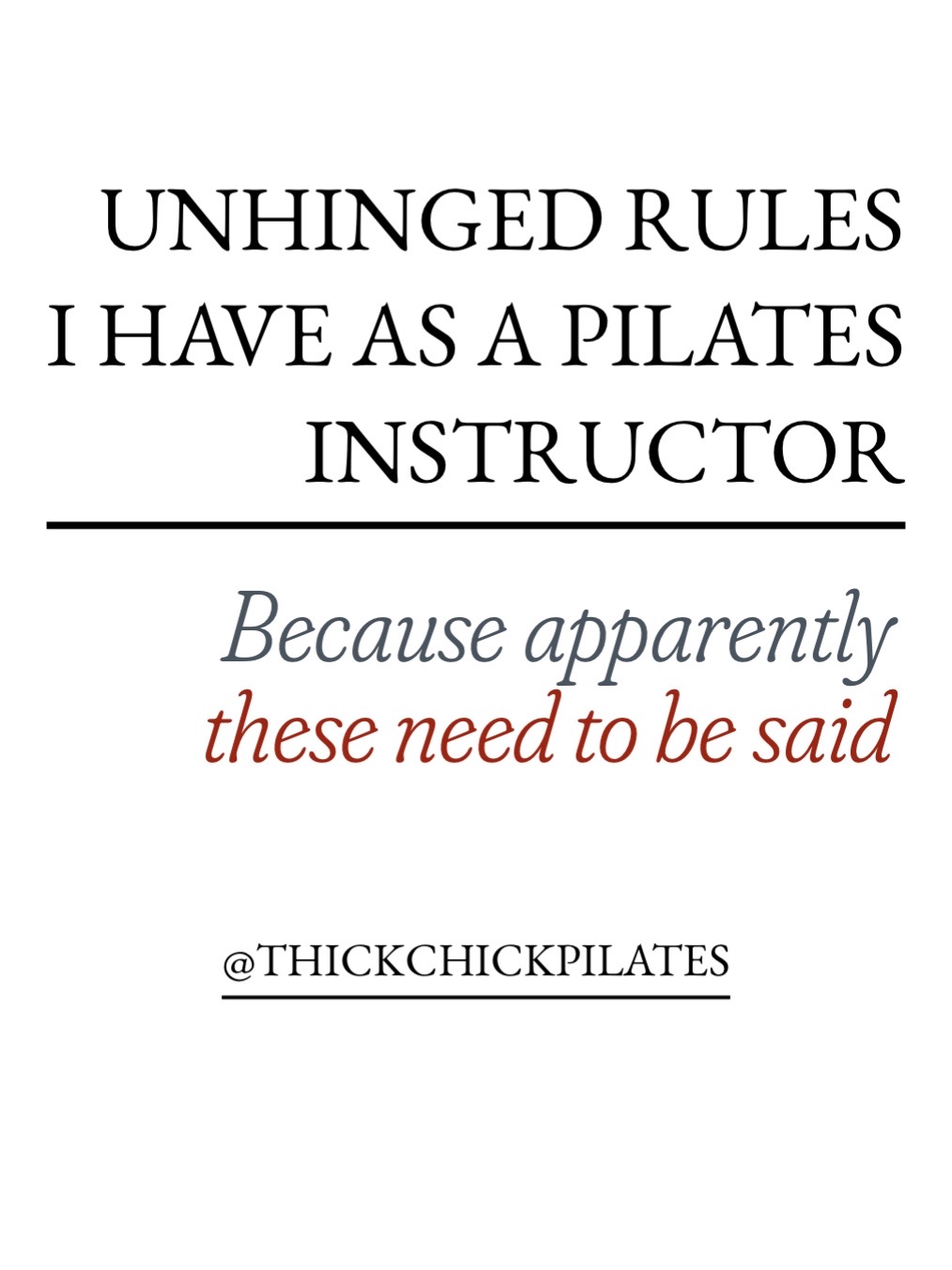 @Thick Chick Pilates